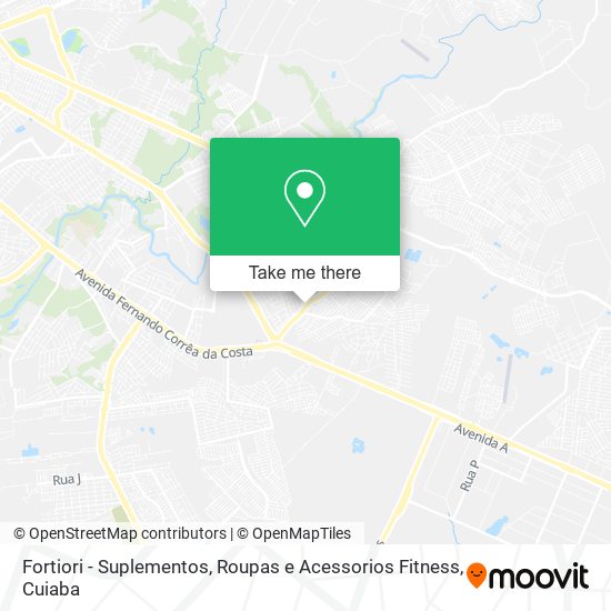 Fortiori - Suplementos, Roupas e Acessorios Fitness map