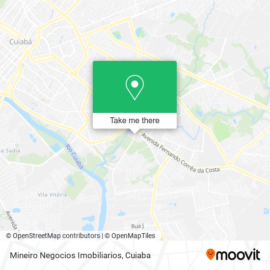 Mineiro Negocios Imobiliarios map