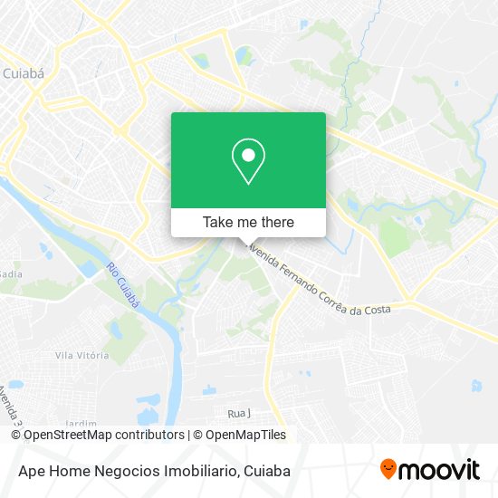 Ape Home Negocios Imobiliario map