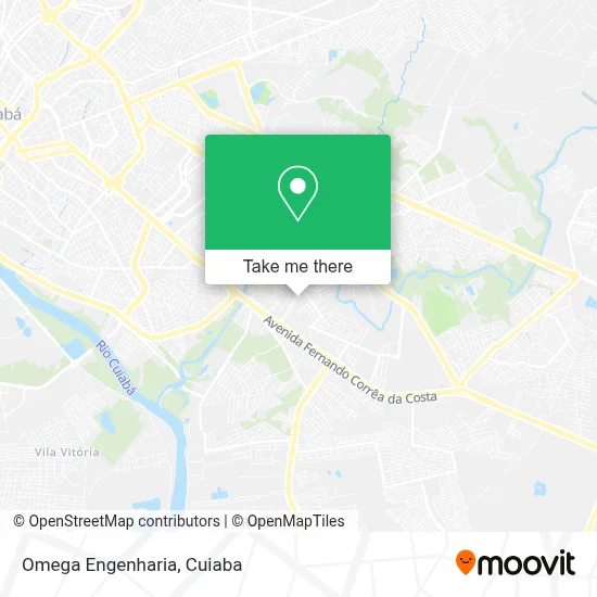 Omega Engenharia map