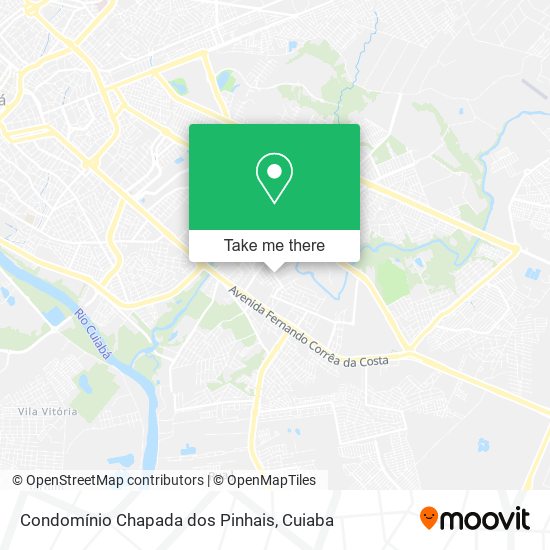 Condomínio Chapada dos Pinhais map