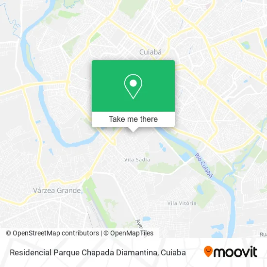 Residencial Parque Chapada Diamantina map