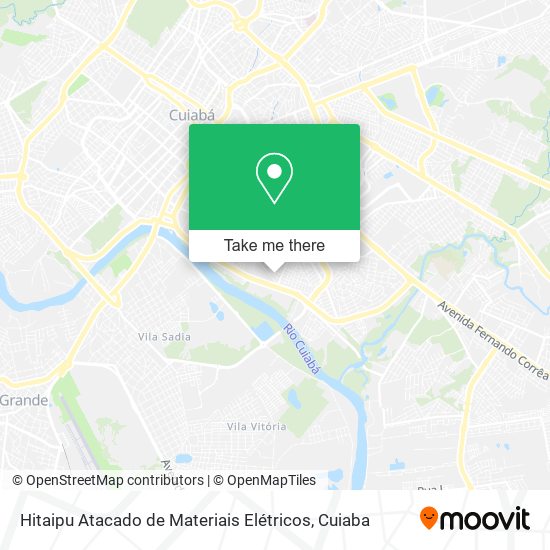 Hitaipu Atacado de Materiais Elétricos map