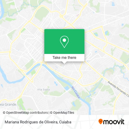 Mariana Rodrigues de Oliveira map