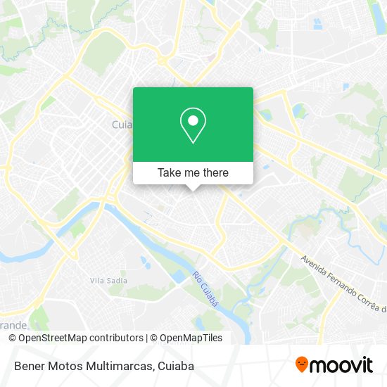 Bener Motos Multimarcas map