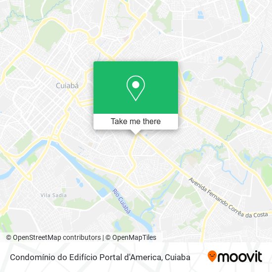 Condomínio do Edifício Portal d'America map