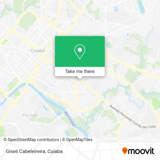 Giseli Cabeleireira map