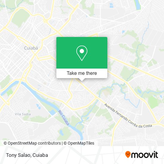 Tony Salao map