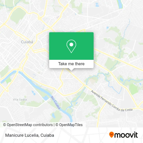 Manicure Lucelia map