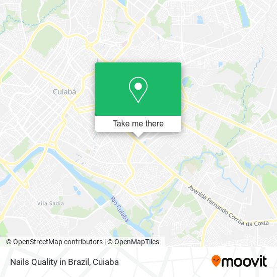 Nails Quality in Brazil map