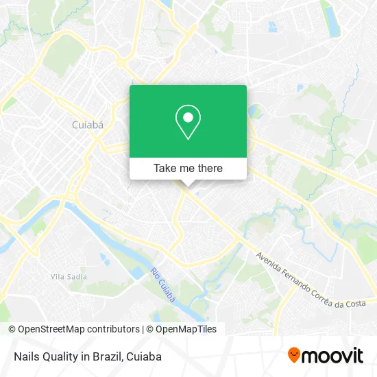 Nails Quality in Brazil map