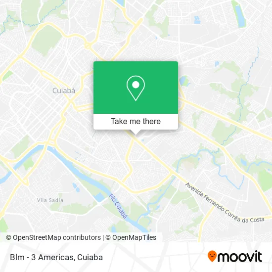 Blm - 3 Americas map