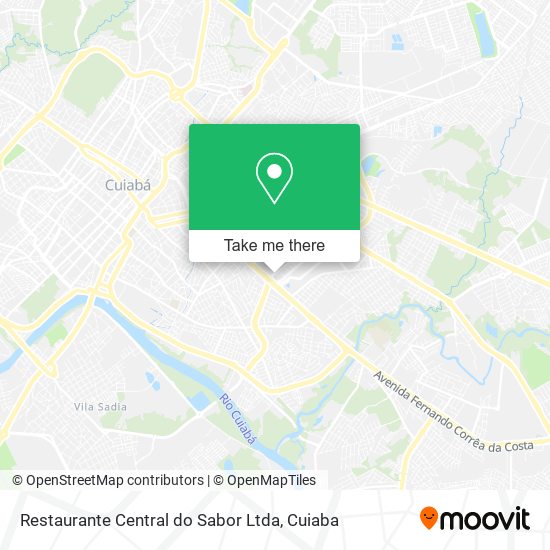 Restaurante Central do Sabor Ltda map