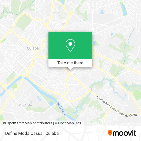 Define Moda Casual map