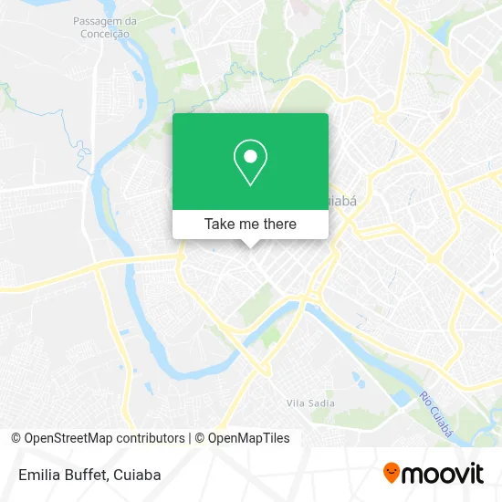 Emilia Buffet map