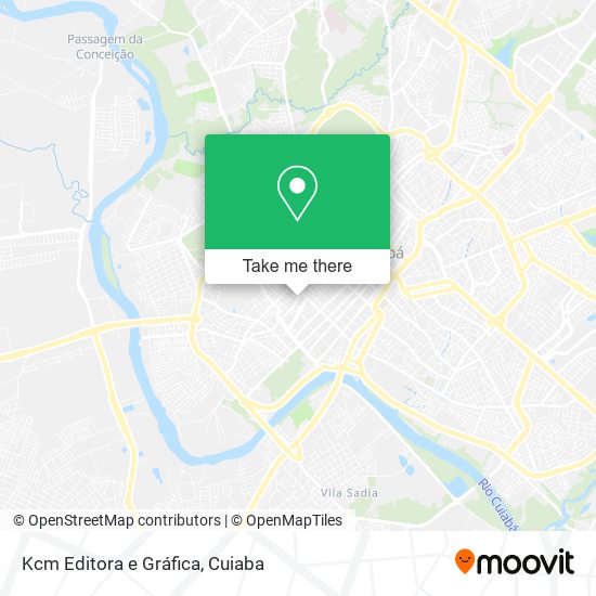 Kcm Editora e Gráfica map