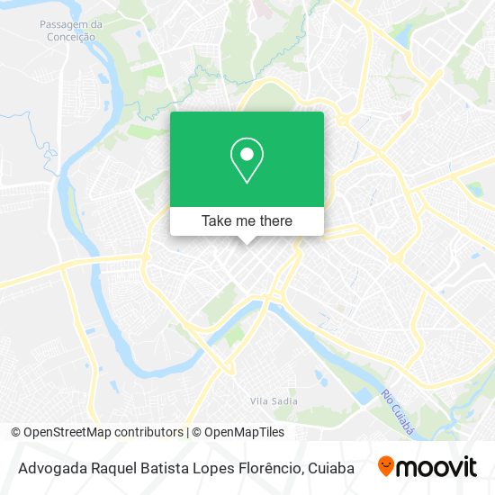 Advogada Raquel Batista Lopes Florêncio map