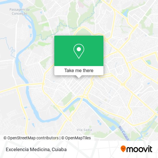 Excelencia Medicina map