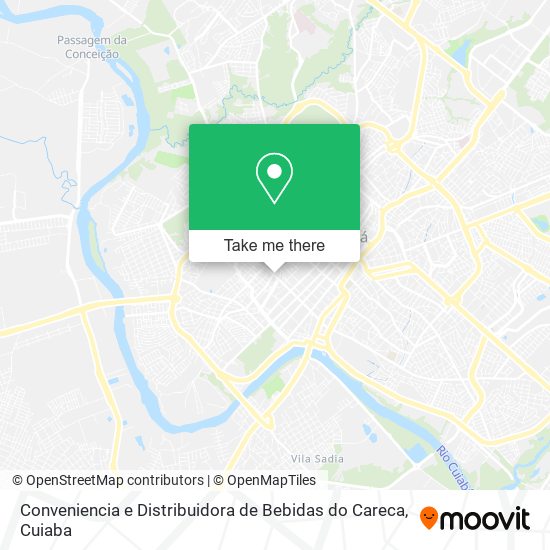 Conveniencia e Distribuidora de Bebidas do Careca map
