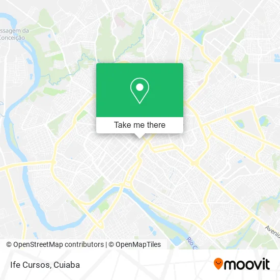 Ife Cursos map