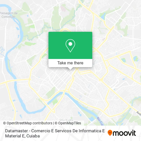 Datamaster - Comercio E Servicos De Informatica E Material E map