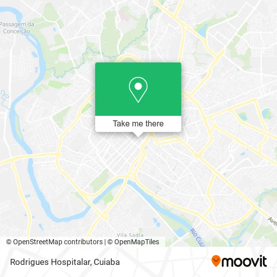 Rodrigues Hospitalar map