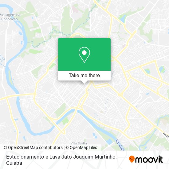 Estacionamento e Lava Jato Joaquim Murtinho map