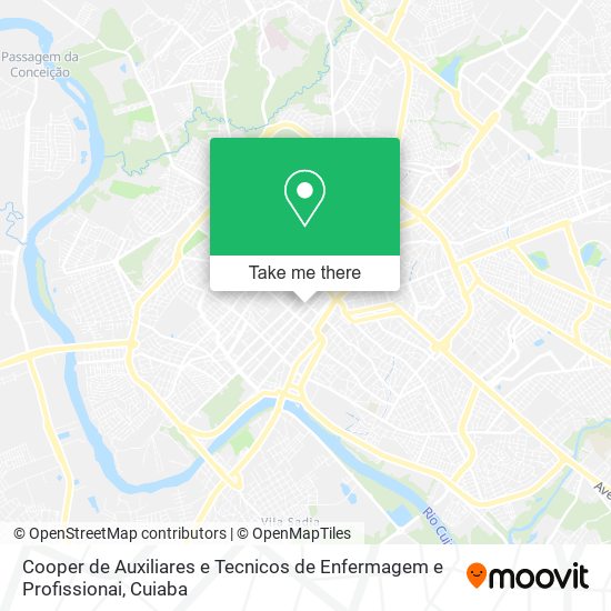 Cooper de Auxiliares e Tecnicos de Enfermagem e Profissionai map