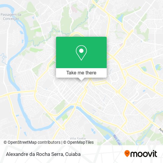 Mapa Alexandre da Rocha Serra
