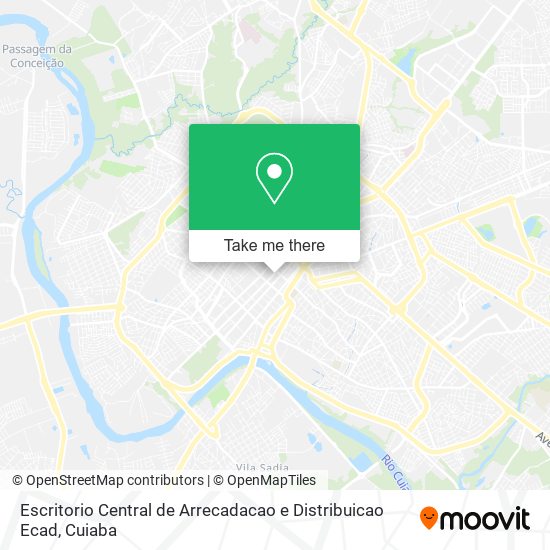 Escritorio Central de Arrecadacao e Distribuicao Ecad map