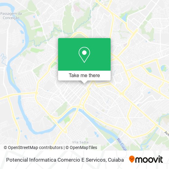 Potencial Informatica Comercio E Servicos map