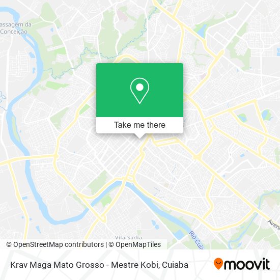 Krav Maga Mato Grosso - Mestre Kobi map