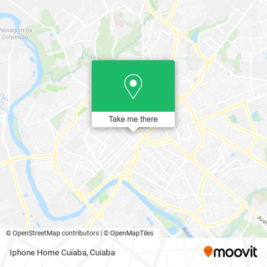 Mapa Iphone Home Cuiaba