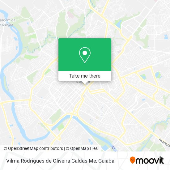 Vilma Rodrigues de Oliveira Caldas Me map