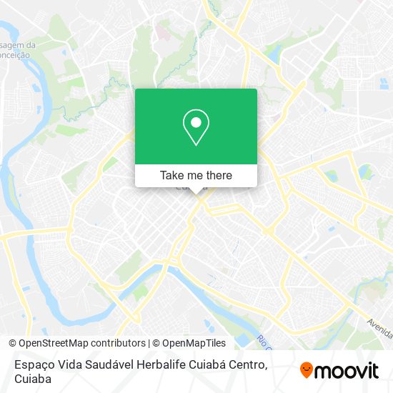 Espaço Vida Saudável Herbalife Cuiabá Centro map