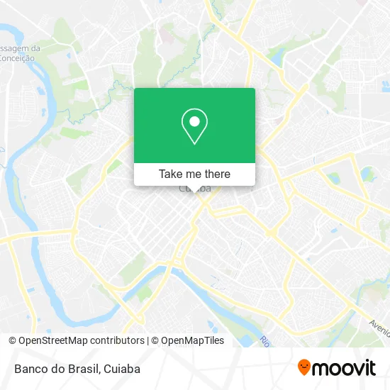 Banco do Brasil map