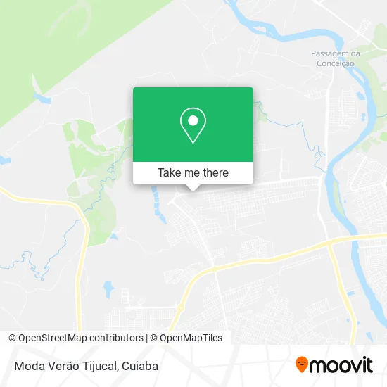 Moda Verão Tijucal map