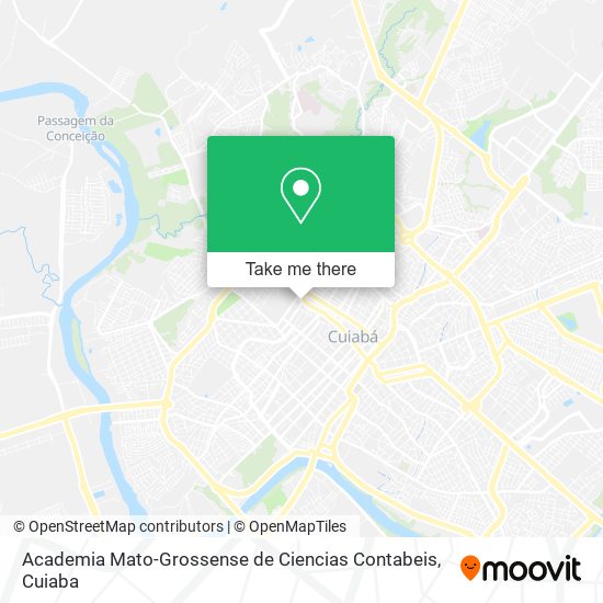 Academia Mato-Grossense de Ciencias Contabeis map