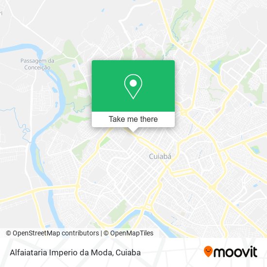 Alfaiataria Imperio da Moda map