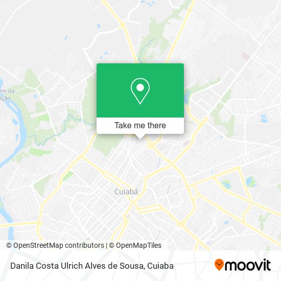 Danila Costa Ulrich Alves de Sousa map