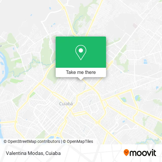 Valentina Modas map