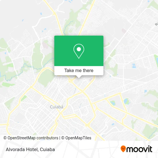 Alvorada Hotel map