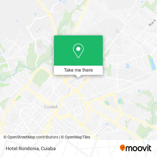 Hotel Rondonia map