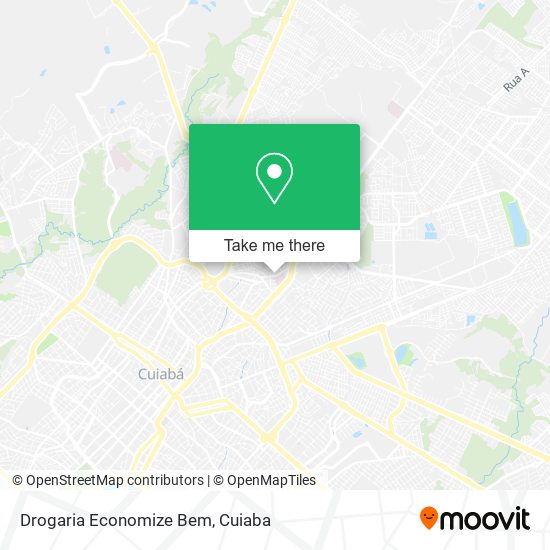 Mapa Drogaria Economize Bem