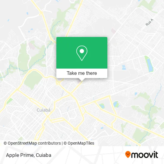 Apple Prime map