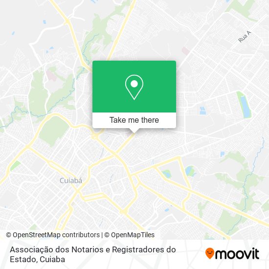 Associação dos Notarios e Registradores do Estado map