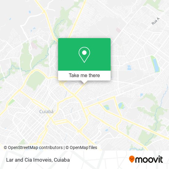 Lar and Cia Imoveis map