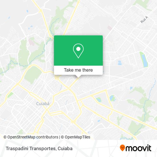 Traspadini Transportes map