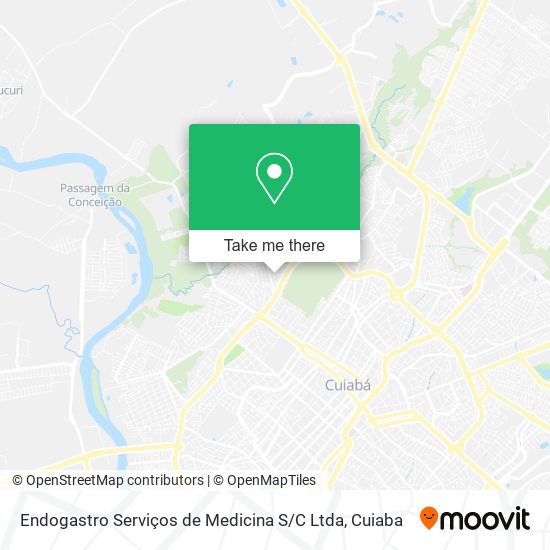 Endogastro Serviços de Medicina S / C Ltda map