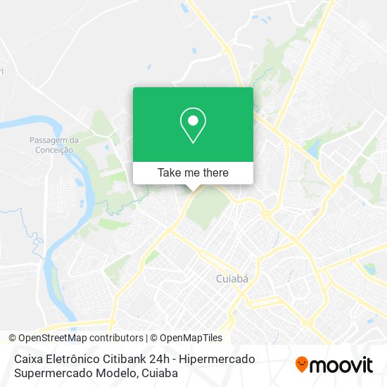 Caixa Eletrônico Citibank 24h - Hipermercado Supermercado Modelo map